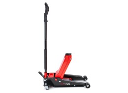 Fahrbarer hydraulischer Wagenheber Heavy-Duty 4 t niedrigprofilig mit Pedal SX JACK PEDAL 4T BLACK