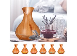Aroma‑Diffusor Vulcan in hellem Holz 350 ml