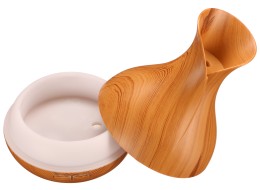 Aroma‑Diffusor Vulcan in hellem Holz 350 ml