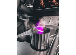 Aroma-Diffusor Car Flame für Auto, schwarz 100 ml, USB-C, für Getränkehalter