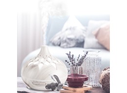 Aroma-Diffusor Palm weißes Holz 500 ml