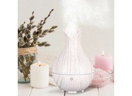 Aroma-Diffuser Bloom weißes Holz 200 ml
