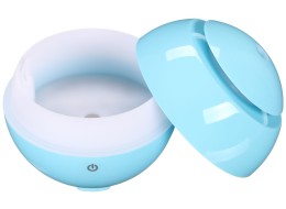 Aroma-Diffuser Globe blau glänzend 150 ml
