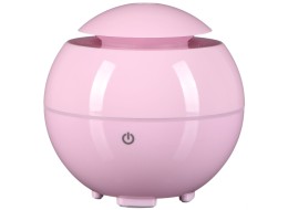 Aroma-Diffuser Globe rosa glänzend 150 ml