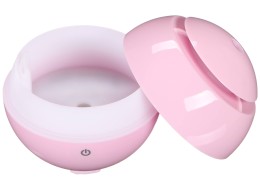 Aroma-Diffuser Globe rosa glänzend 150 ml