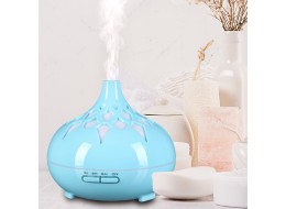Aroma-Diffusor Palm blau glänzend 500ml