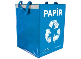 Taschen zur Mülltrennung SORT EASY 3 BASIC, 30x30x40 cm, 3 x 36 l, 3 Stk
