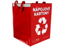 Taschen für die Mülltrennung SORT EASY 4 CARTON, 30x30x40 cm, 4x36 l, 4 Stück