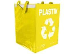 Taschen für die Mülltrennung SORT EASY 3 BASIC DE, 30x30x40 cm, 3 x 36 l, 3 St.