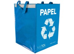Taschen für die Mülltrennung SORT EASY 3 BASIC ES, 30x30x40 cm, 3 x 36 l, 3 St.