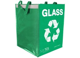 Taschen für die Mülltrennung SORT EASY 3 BASIC EN, 30 x 30 x 40 cm, 3 x 36 l, 3 Stück
