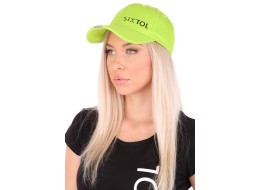 Basecap mit LED-Licht B-CAP 25 lm, wiederaufladbar, USB, Einheitsgröße, fluoreszierend grün