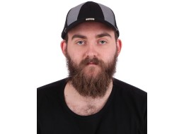 Reflektierende Basecap mit LED-Licht B-CAP SAFETY 25 lm, wiederaufladbar, USB, Einheitsgröße, schwar