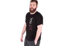 Herren-T-Shirt T-SHIRT, schwarz, Größe XL, 100% Baumwolle