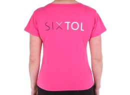 Damen-T-Shirt T-SHIRT, rosa, Größe S, 100% Baumwolle