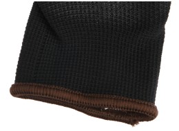 Arbeitshandschuhe aus Polyester, teilbeschichtet mit Polyurethan GLOVE PE-PU 9, schwarz, Größe 9