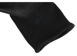 Arbeitshandschuhe aus Polyester, halbgetaucht in PU GLOVE PE-PU 10, schwarz, Gr. 10\