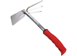 Gartenhacke mit Kultivator, Länge 290 mm, ergonomischer Griff