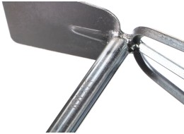 Gartenhacke mit Kultivator, Länge 290 mm, ergonomischer Griff