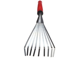 Einhand-schwedische Harke, Länge 350 mm, ergonomischer Griff