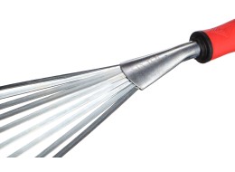 Einhand-schwedische Harke, Länge 350 mm, ergonomischer Griff