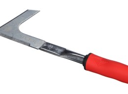 L-förmiges Garten-Unkrautmesser, Länge 315 mm, ergonomischer Griff
