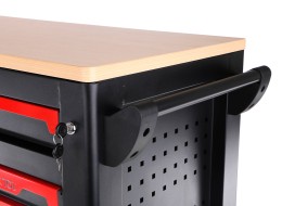 Werkstattwagen mit Werkzeug MECHANIC TROLLEY TITAN 1559, 13 Schubladen, 1559 Teile Werkzeug