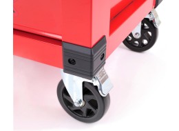 Werkstattwagen für Werkzeug MECHANIC TROLLEY KEVIN RED, 7 Schubladen