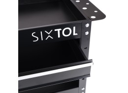 Werkstattwagen für Werkzeug MECHANIC TROLLEY ROGER DRAWER, 3 Ablagen + 1 Schublade