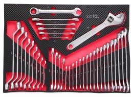 Werkzeugwagen MECHANIC TROLLEY KEVIN 253, 7 Schubladen, 253 Stück Werkzeuge