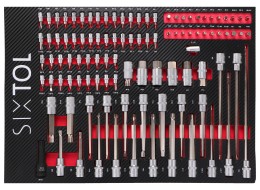 Werkstattwagen für Werkzeuge MECHANIC TROLLEY KEVIN 326, 7 Schubladen, 326-teiliges Werkzeugset
