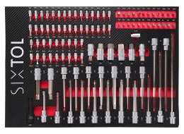 Werkstattwagen MECHANIC TROLLEY KEVIN RED 182, 7 Schubladen, 182-tlg. Werkzeug