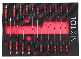 Werkstattwagen MECHANIC TROLLEY KEVIN RED 326, 7 Schubladen, 326 Teile Werkzeug