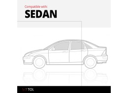 Gummiwanne für den Kofferraum SAAB 9-3 Sedan 2002->