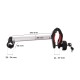 Arm / Rahmenhalter für Fahrradträger an der Anhängerkupplung, lang, Länge 24 cm - Ersatzteil