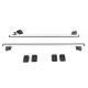 Aluminium-Querträger mit Schloss ROOF RACK FIX PRO, 120 cm, Tragfähigkeit 90 kg