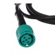 Leuchten-Set mit Kabel und 13-poligem Stecker für Fahrradträger E-BIKE PRO - Ersatzteil