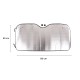 Sonnenschutz für die Frontscheibe CAR SUNSHADE 5, 130 x 60 cm