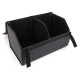 Kofferraum-Organizer CAR COMPACT LEATHER L, 2 Fächer, faltbar, mit Deckel