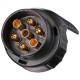 Adapter für Anhängersteckdose 7-13 polig