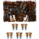 Satz Flachsicherungen für Kraftfahrzeuge MECHANIC FUSE SET 7,5A, 100ks
