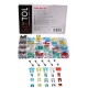 Satz Flach- und Glassicherungen für Kraftfahrzeuge MECHANIC FUSE SET 215