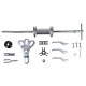 Universelles Abzieher-Set mit Schlaggleithammer MECHANIC PULLER SET 16