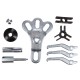 Universelles Abzieher-Set mit Schlaggleithammer MECHANIC PULLER SET 16