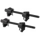 Federspanner mit Splint MECHANIC SPRING SET 4, heavy-duty, 380 mm, 2 St.