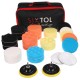 Satz Polierpads/-schwämmchen mit Halter zum Autoreinigen CAR DETAILING PAD 30, 30 Stück