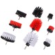 Set Bohrmaschinenbürsten zur Auto-Reinigung CAR DETAILING DRILL BRUSH 9, 9 St.