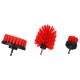 Bürstenset für Bohrmaschine zur Autoreinigung CAR DETAILING DRILL BRUSH 3 MEDIUM, 3 Stück