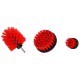 Bürstenset für Bohrmaschine zur Autoreinigung CAR DETAILING DRILL BRUSH 3 MEDIUM, 3 Stück