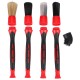 Set präziser Bürsten mit austauschbaren Aufsätzen zur Autoreinigung CAR DETAILING BRUSH 4